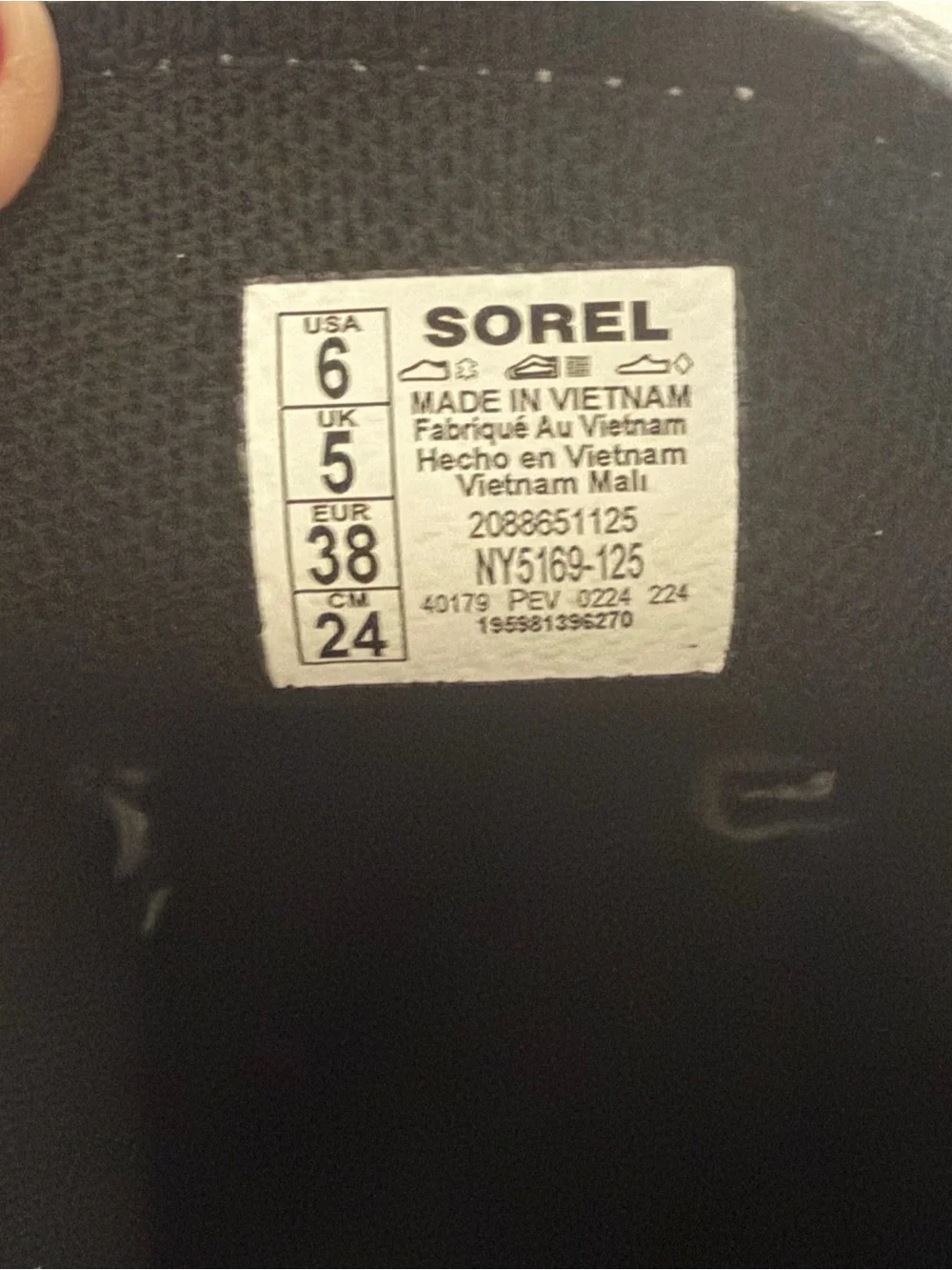 Sorel White and Gray Waterproof Winter Boots